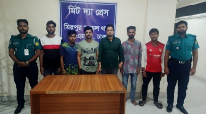 আ. লীগের ৬ নেতাকর্মী গ্রেপ্তার